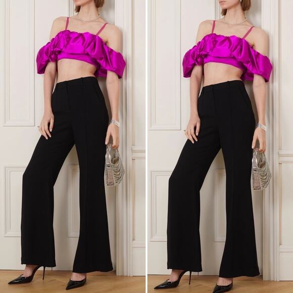 NWT Jonathan Simkhai Leonora Off Shoulder Top in Bougainvillea Size 2 - Picture 5 of 6